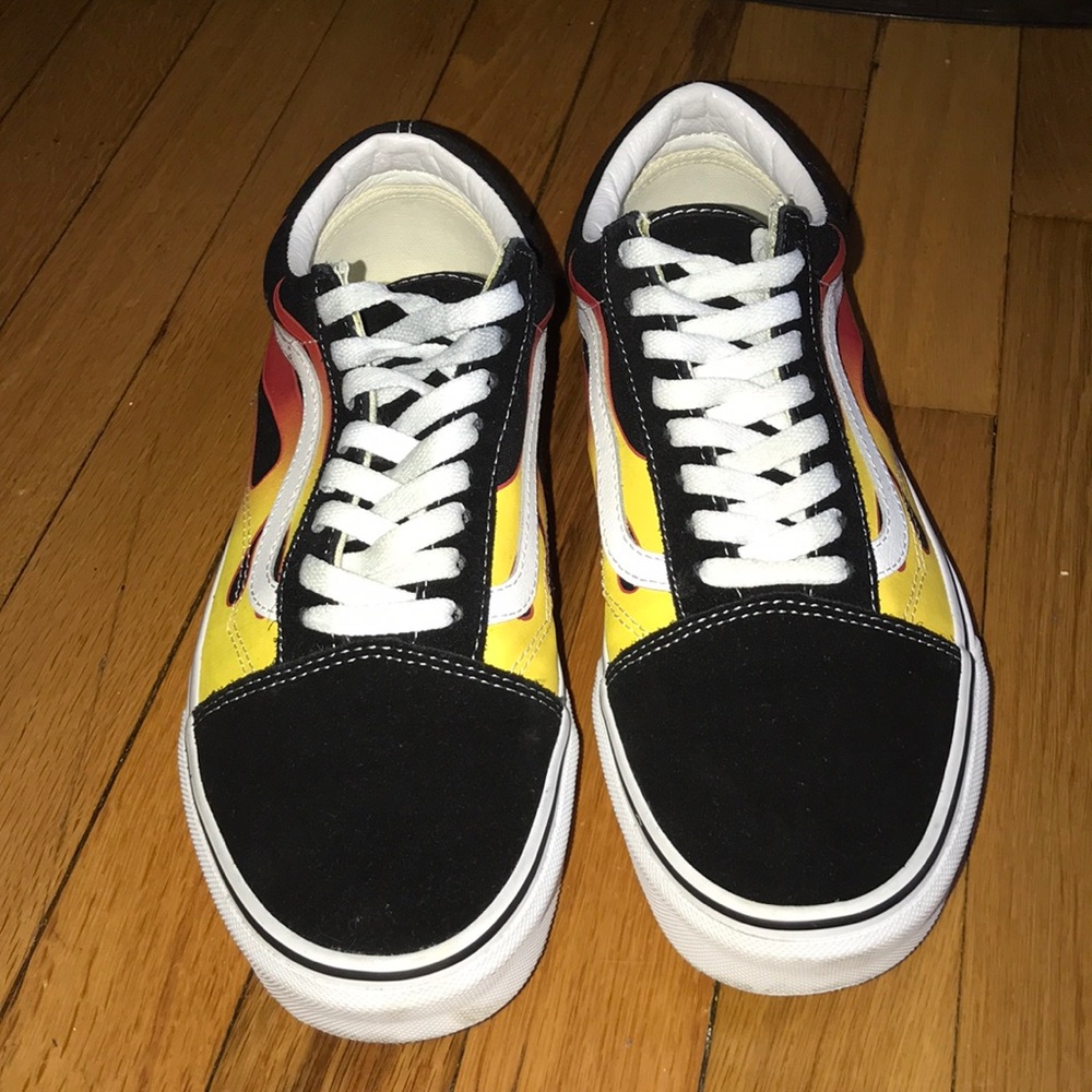Flame Old Skool Vans